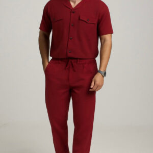 Redish Safari Ful Track Suit