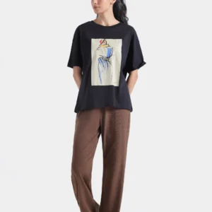 Basic Flared Trousers